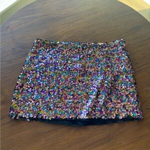 Urban Outfitter Sequin Mini Skirt NWT